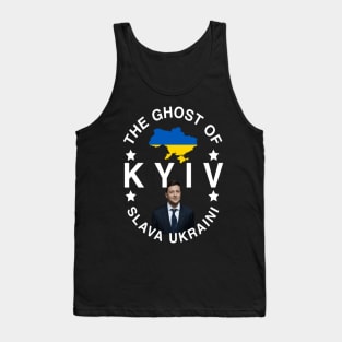 The Ghost Of Kyiv Slava Ukraini Tank Top